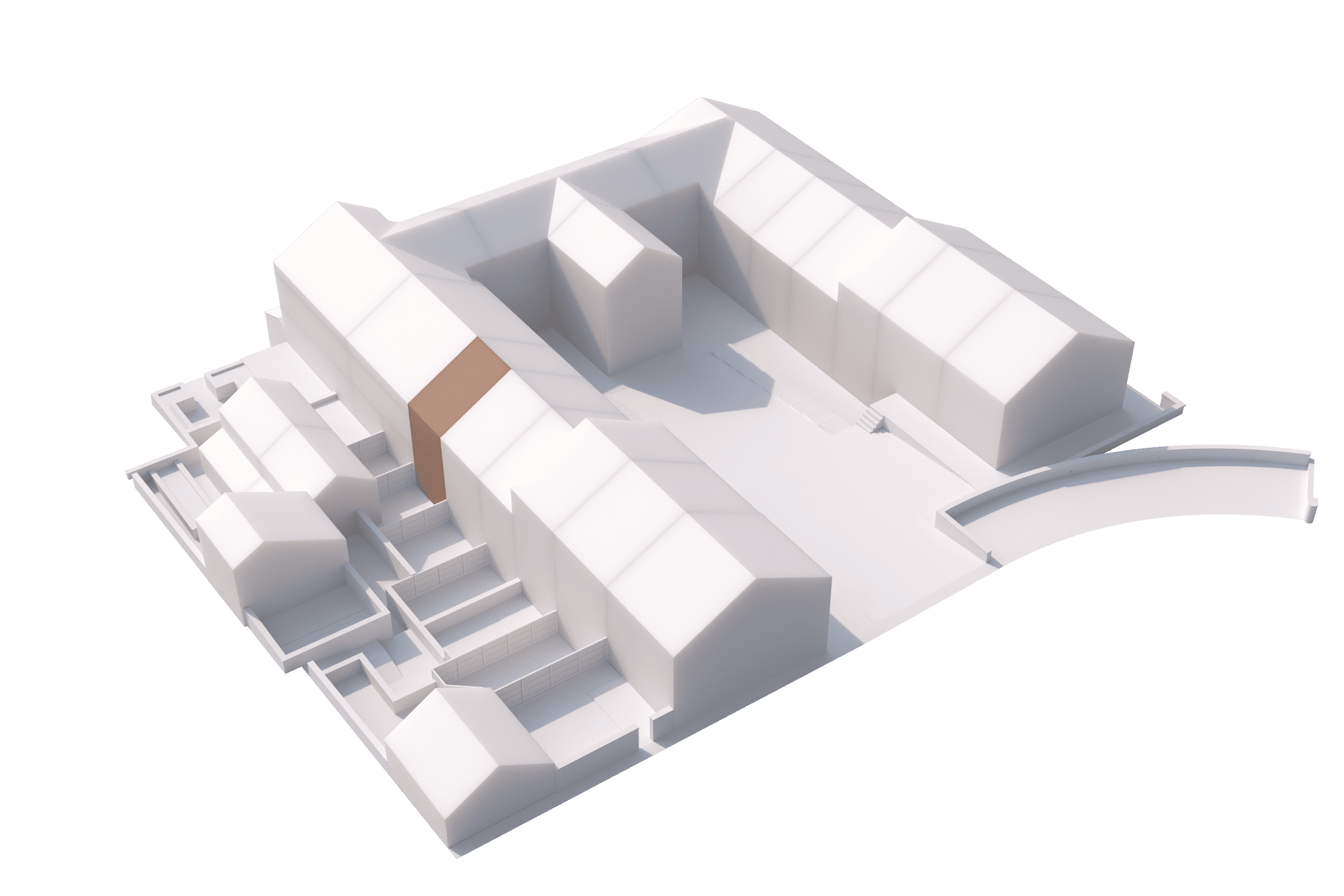 Glasshouses Mill, Glasshouses - New build